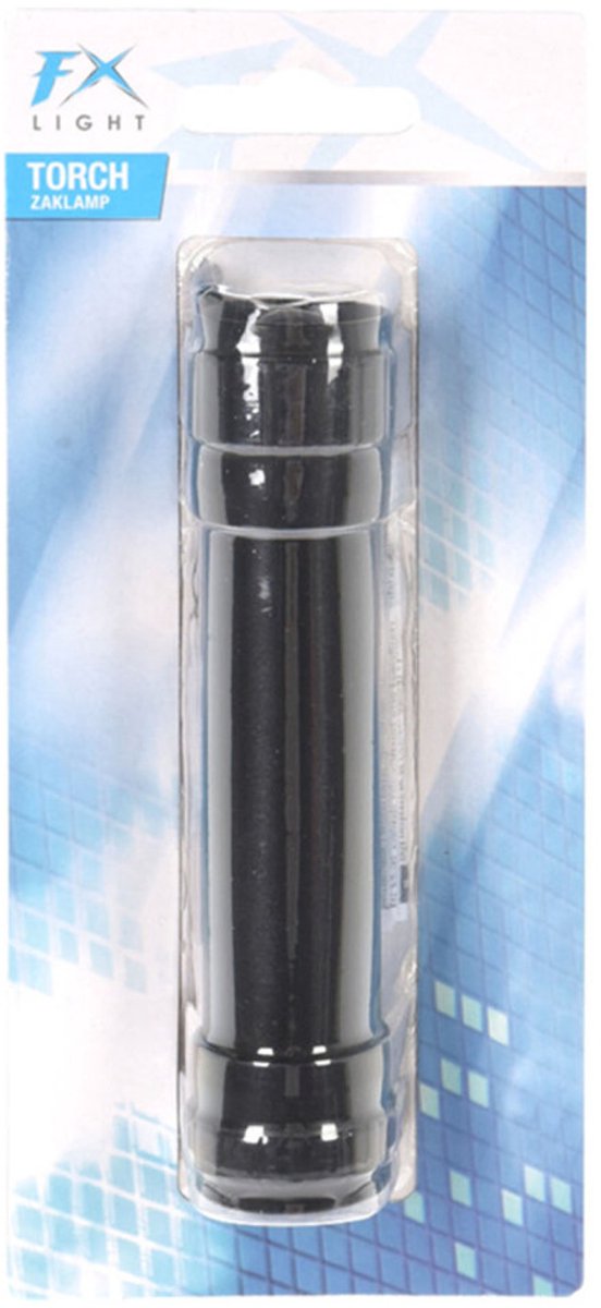FX Tools Aluminium Zaklamp Zwart 28mm LED voor Kamperen en Outdoor Avonturen