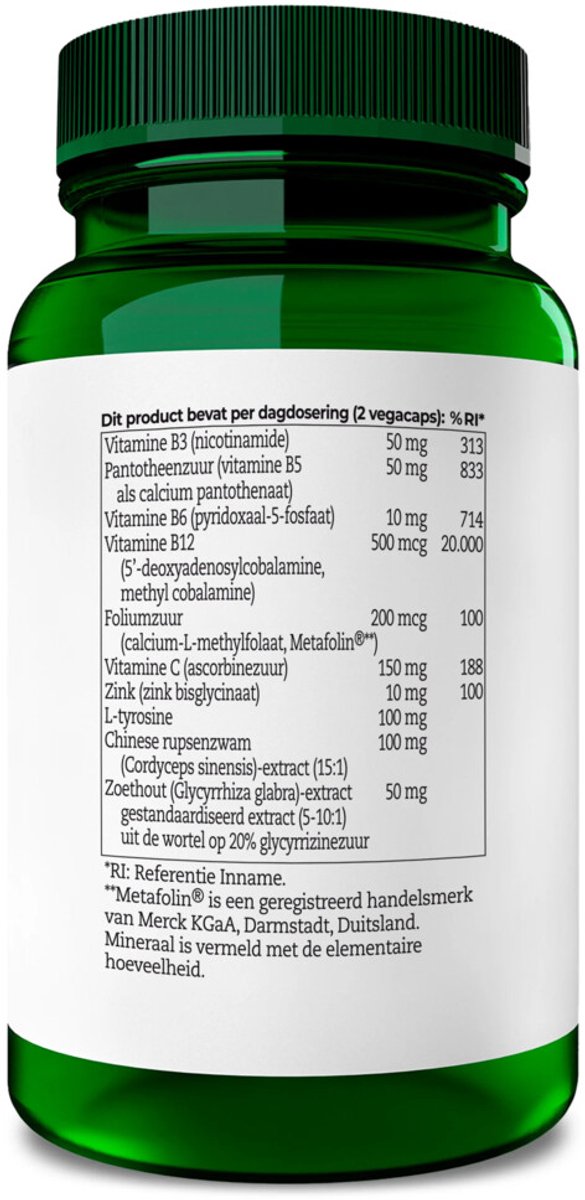 AOV - 1013 ADR Complex - 2 x 60 vegacapsules - Voordeelverpakking