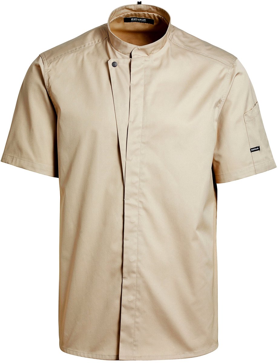 Kentaur Chef-/service jacket s/s 23516-123 - Sand - 3XL
