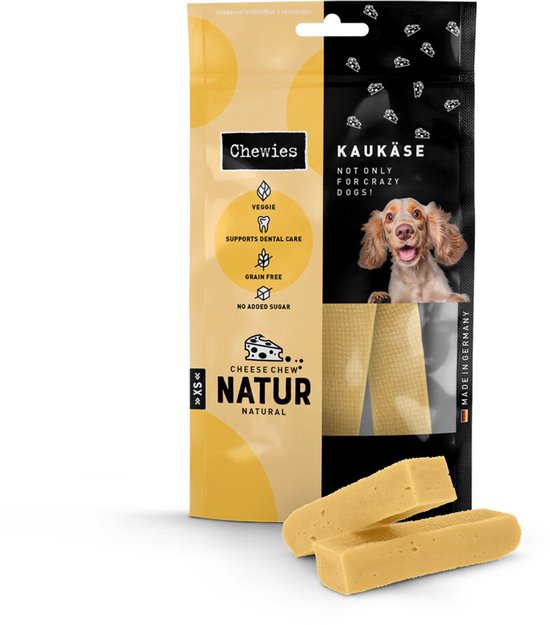 Chewies Kaas Sticks Hondensnack XS - 5 x 80 gr - Voordeelverpakking