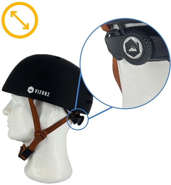 Vizorz SwitchCap fietshelm - Grey woolly stylish van Vizorz — afbeelding 4