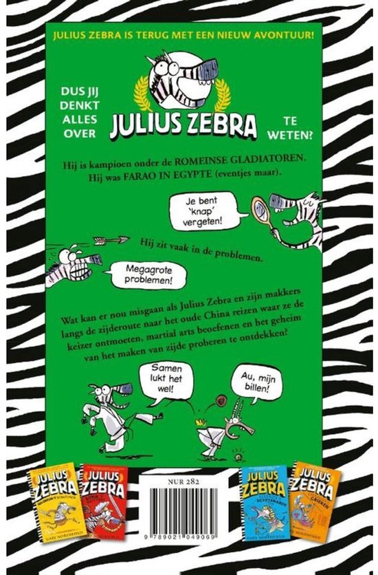 Julius Zebra 5 - Ophef in het oude China