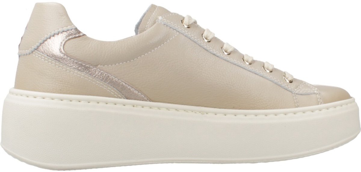 Nerogiardini Sneaker Cairo Beige Etoile Leo Pu.Guatemala L17682 - Fashion Wear - Vrouwen