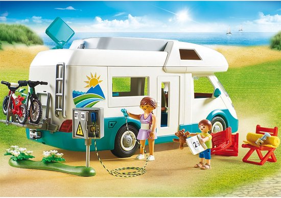 PLAYMOBIL Family Fun Mobilhome met familie - 70088