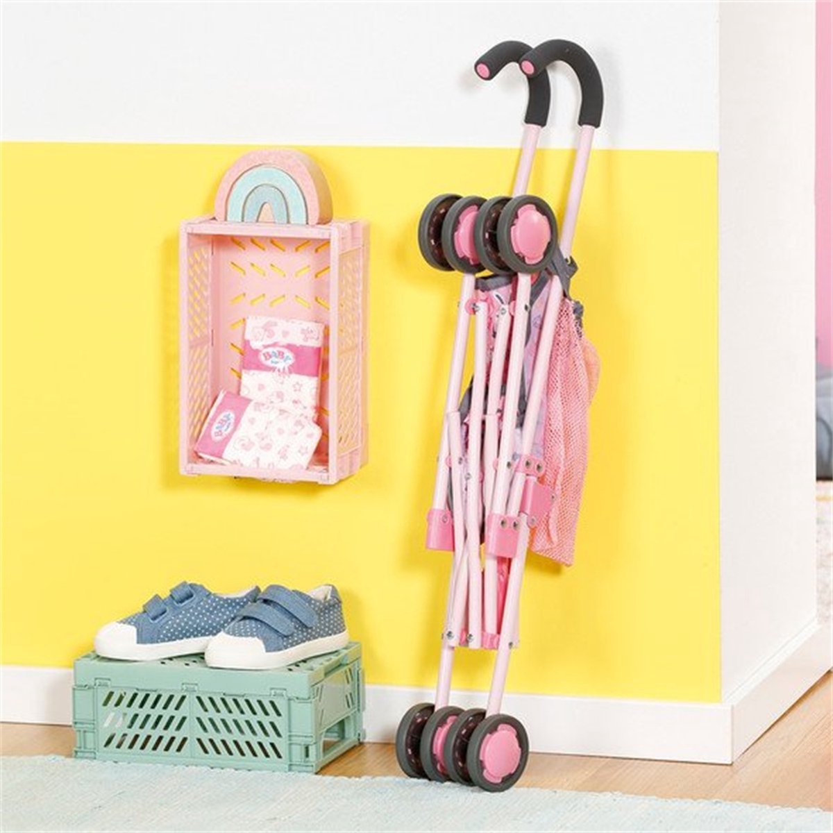BABY born wandelwagen met tas - Poppenwagen — afbeelding 7