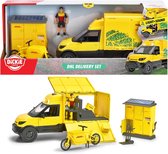 Dickie Toys - Fourgon DHL - Vélo postal - Livraisons