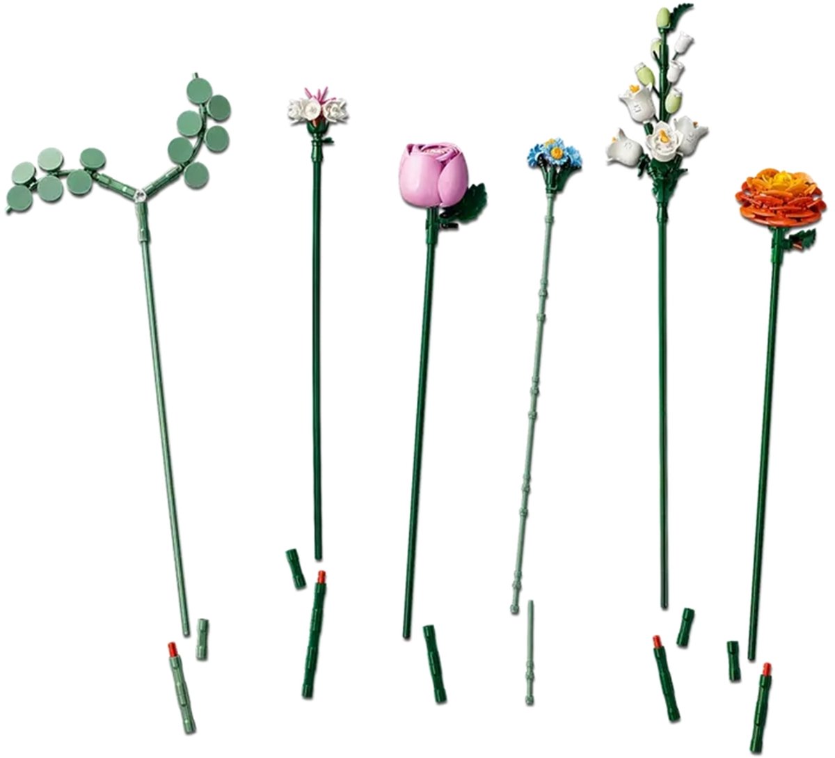 LEGO Botanicals Roze boeket - Bloemen Decoratie - 10342 — afbeelding 10