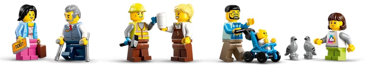 LEGO® City Centraal Station, Bouwspeelgoedset - 60469 — afbeelding 20