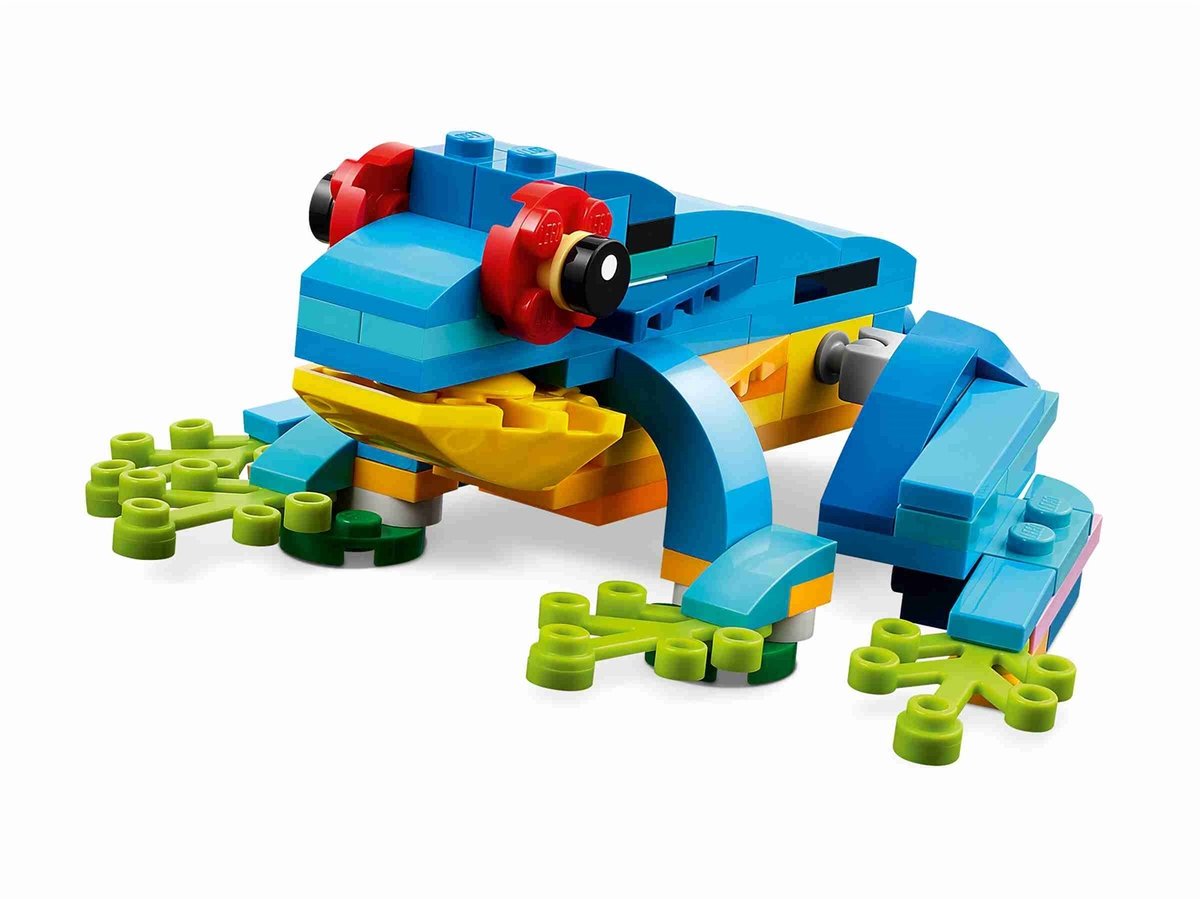 LEGO Creator 3in1 Exotische Papegaai - Kikker - Vis Dieren Speelgoed Set voor Kinderen - 31136 — afbeelding 25