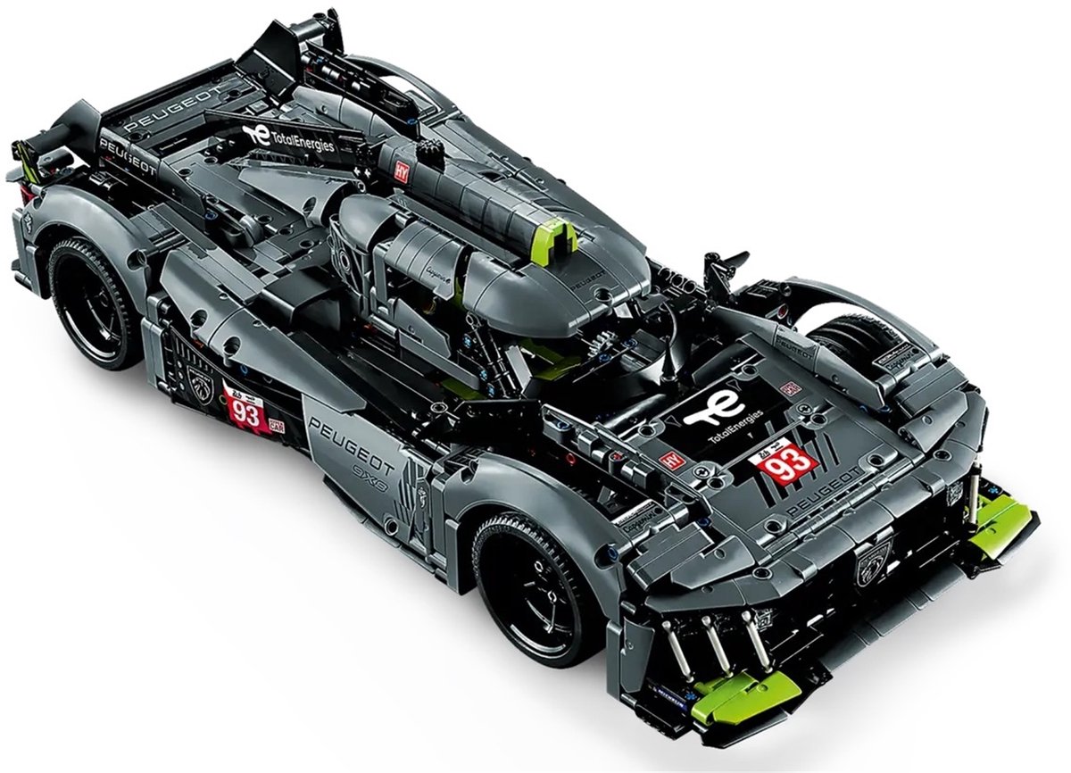 LEGO Technic PEUGEOT 9X8 24H Le Mans Hybrid Hypercar Modelauto Bouwpakket voor Volwassenen - 42156 — afbeelding 26