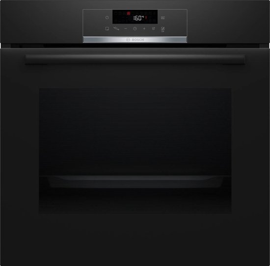 Bosch HBA572EB3 - Série 4 - Four encastrable - 71 L - Nettoyage facile grâce à l'autonettoyage pyrolytique - Fonction Air Fry : pour des fritures parfaites et saines - 3600 W - Zwart