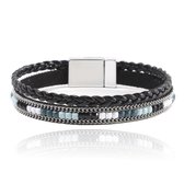 Collana di pasta turchese prima scelta 4 mm con chiusura in argento 925 rodiato – La Perla Nera WS