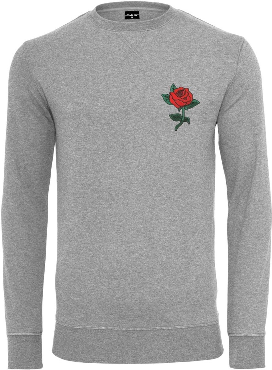Mister Tee Rose Crewneck sweater/trui XS Grijs