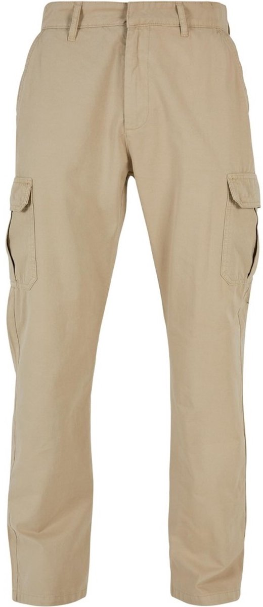 Urban Classics Straight Leg Cargobroek Taille 30 inch Beige