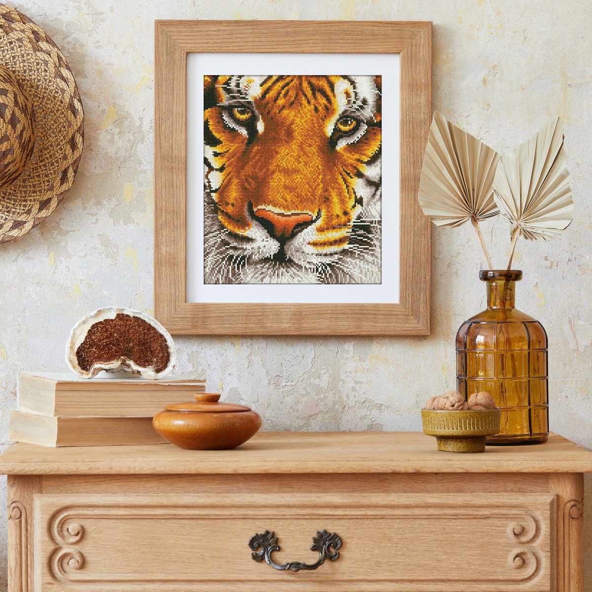 Diamond Dotz® Tiger Bengal Magic - Diamond Painting (44x50 cm) — afbeelding 6