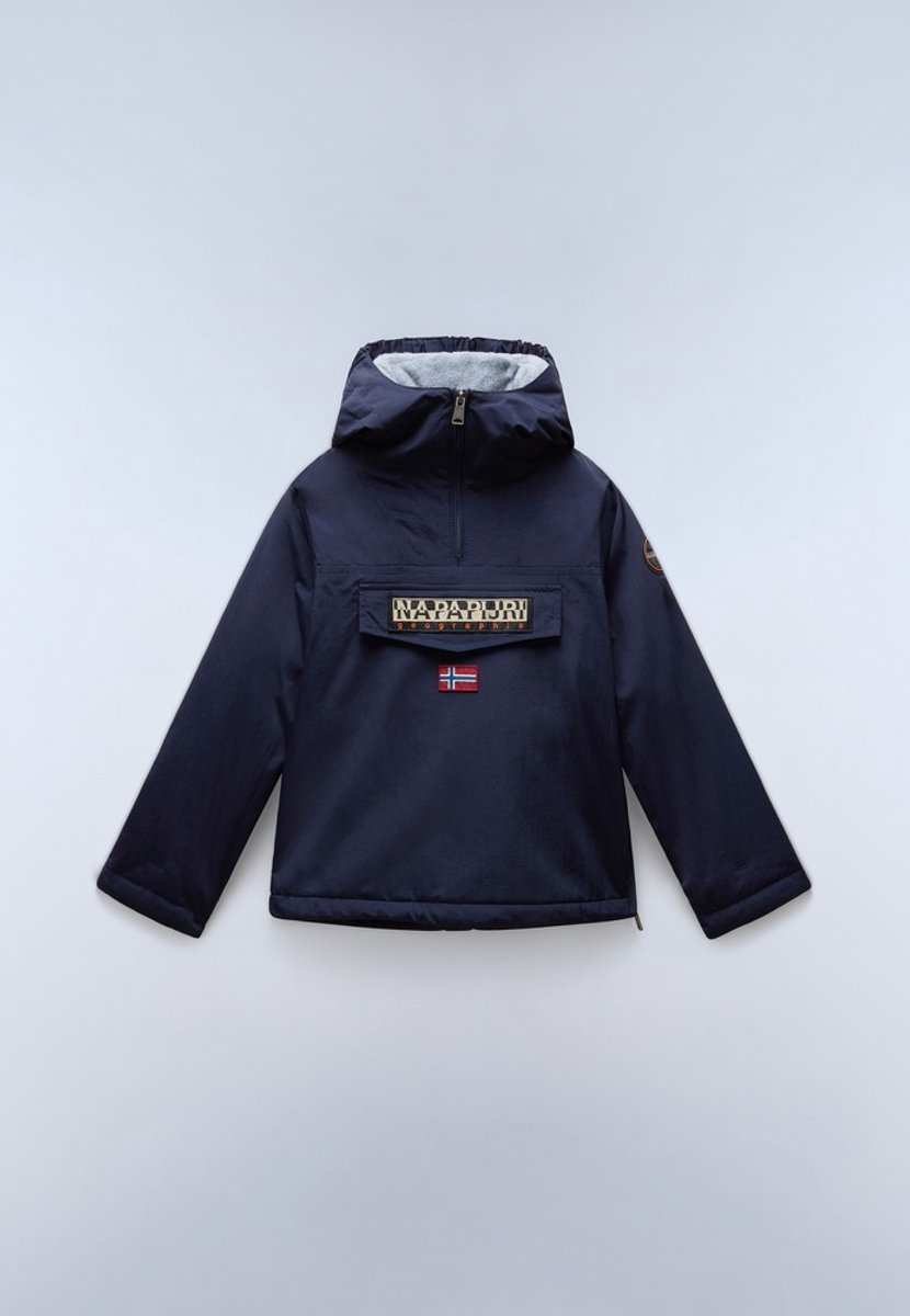 Waterdicht kinderjack Napapijri Rainforest Wi 2 Blauw