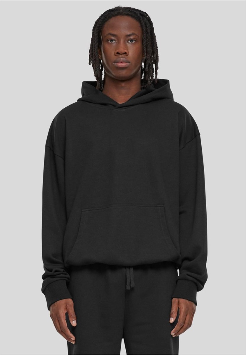 Urban Classics Light Terry Hoody Trui met capuchon L Katoen Basics Zwart