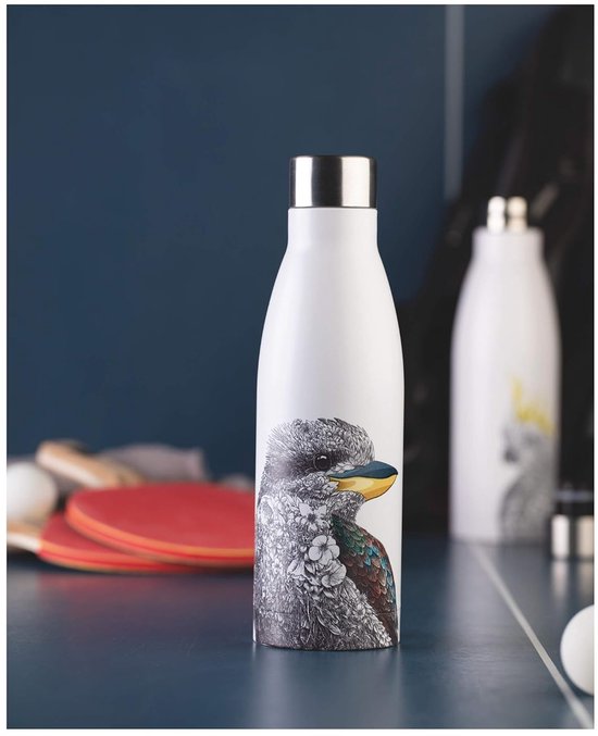 Set Aventure Schtroumpfs : Bouteille Isotherme 500 Ml + Sac à Collations – Idéal Enfants & Fans Schtroumpfs