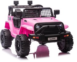 Elektrische Kinderauto 12V Met Afstandsbediening - accuvoertuigen - accu auto voor kinderen - Roze