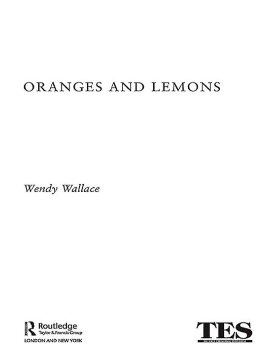 Oranges and Lemons - cover