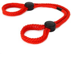 Smart Moves - Touw Handboeien - Japanse Bondage Handboeien - Shibari - Rood