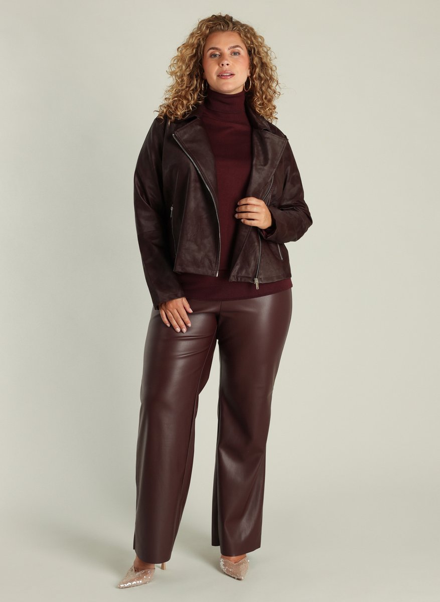 YEST CURVE Grace Cover ups - Dark Bordeaux - maat 1(48)