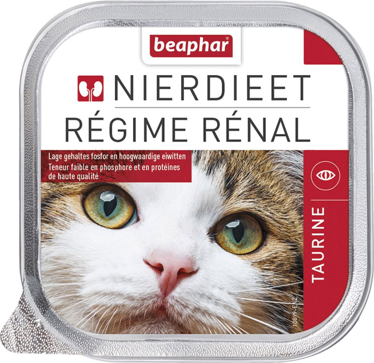 Beaphar Nierdieet Kattenvoer - Taurine - 16 x 100 g