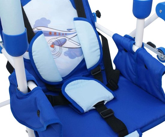2-in-1 Kinderschommel en Babyschommel - Verstelbare Schommelstoel voor Binnen en Buiten — afbeelding 3