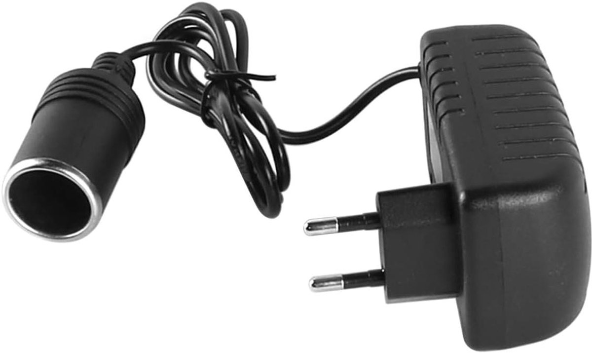 JHubers Goods - AC-DC Voedingsadapter 220V naar 12V 2A Auto Spanningsomvormer