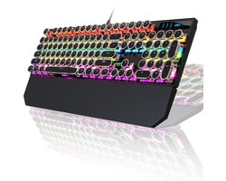 MageGee MK-Storm - Mechanisch Gaming Toetsenbord - Gaming Keyboard - RGB - Incl. Polssteun