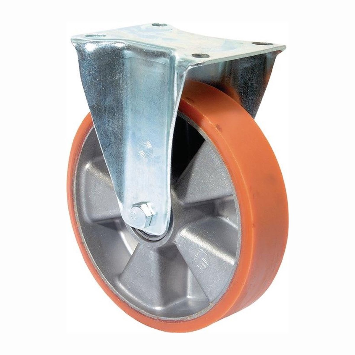Bokwielen Gegoten polyurethaan wiel 125 mm 200 kg - LS410.B90.125