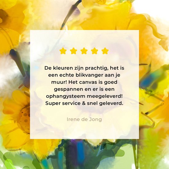 Tableau Peinture à l'Huile - Tournesols - Couleurs - 90x90 cm - Décoration murale