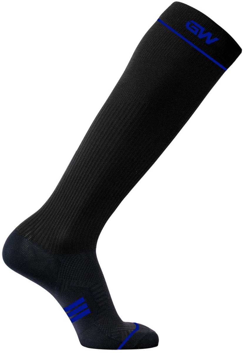Gamewear - Compressie Bamboe Kniekousen - Zwart - M 5-7 (eu 37-40)