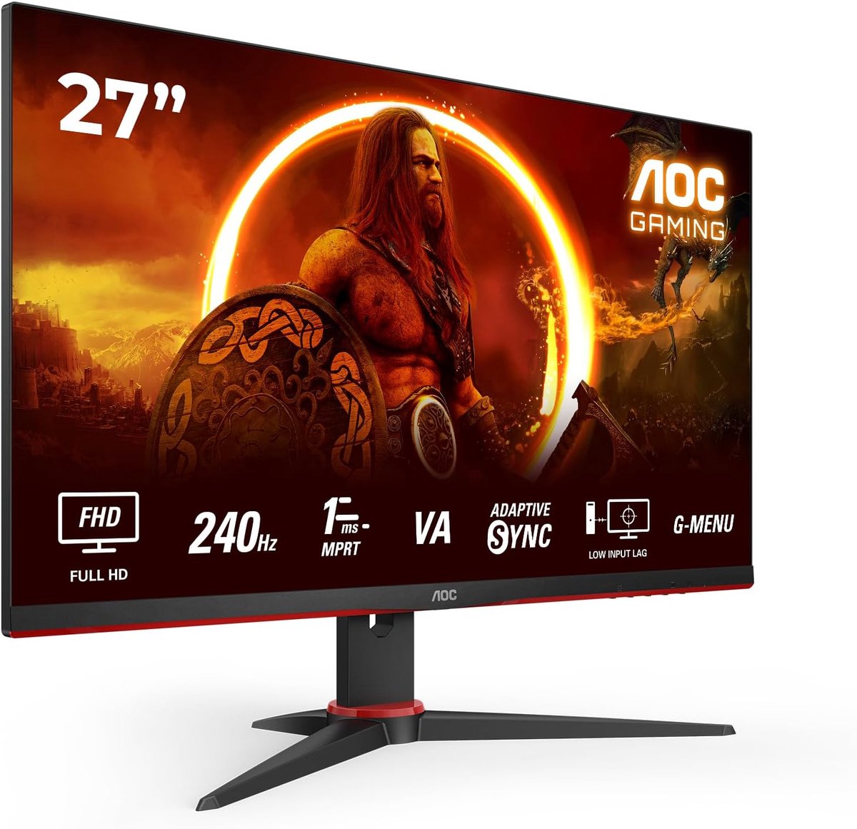 27 Inch Full HD Gaming Monitor met 240 Hz en 1 ms MPRT