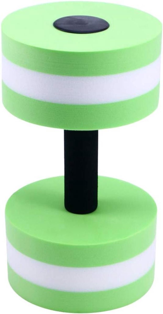 JHubers Goods - Wateroefening Dumbells Sport Fitness - Pool Gewichten Halters Oefening Hand Bar Aerobic - Groen
