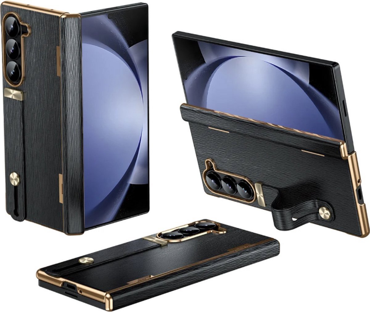 Ultra Dunne Electroplated Matte Beschermhoes Geschikt voor Samsung Galaxy Z Fold 6 - Schokbestendige Achterkant Zonder Voorste Spiegelfolie - Vouwhuls, Opvouwbare Telefoonhoes, Hinge Bescherming