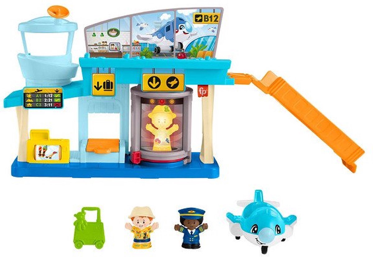 Fisher-Price Little People - Dagelijkse Avonturen Vliegveld — afbeelding 6