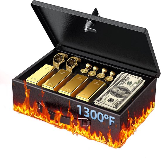 Azomor® Veilige en draagbare brandwerende box voor waardevolle ...