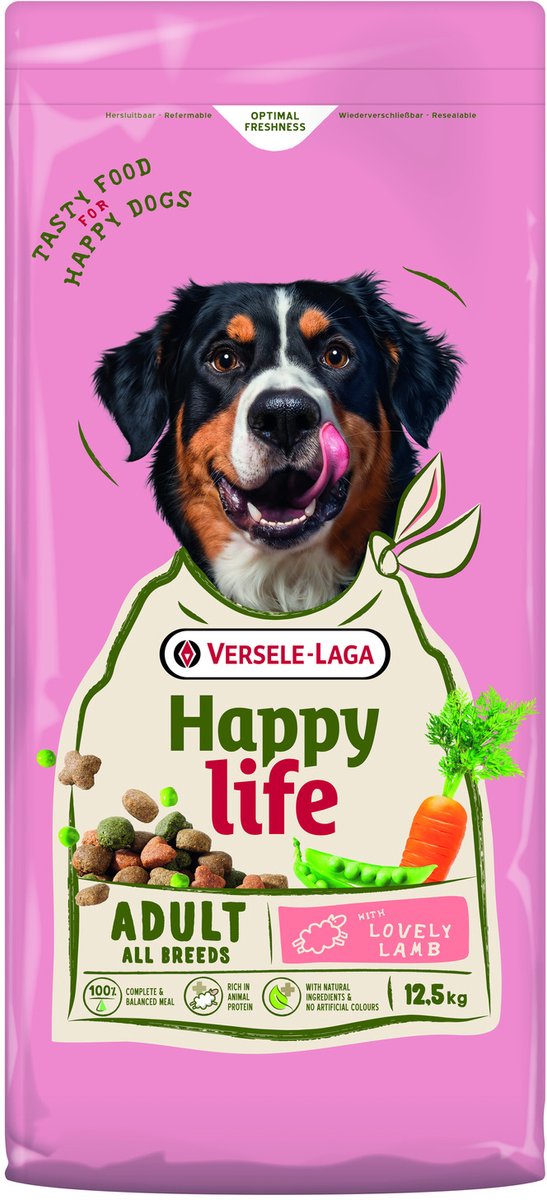 Versele-Laga VL-HP Serie - Droogvoer Voor Honden - Lam - 12,5kg