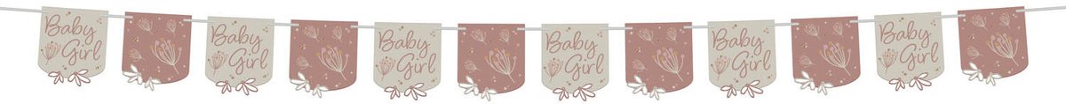 Folat - Vlaggenlijn blooming baby girl - 6 m