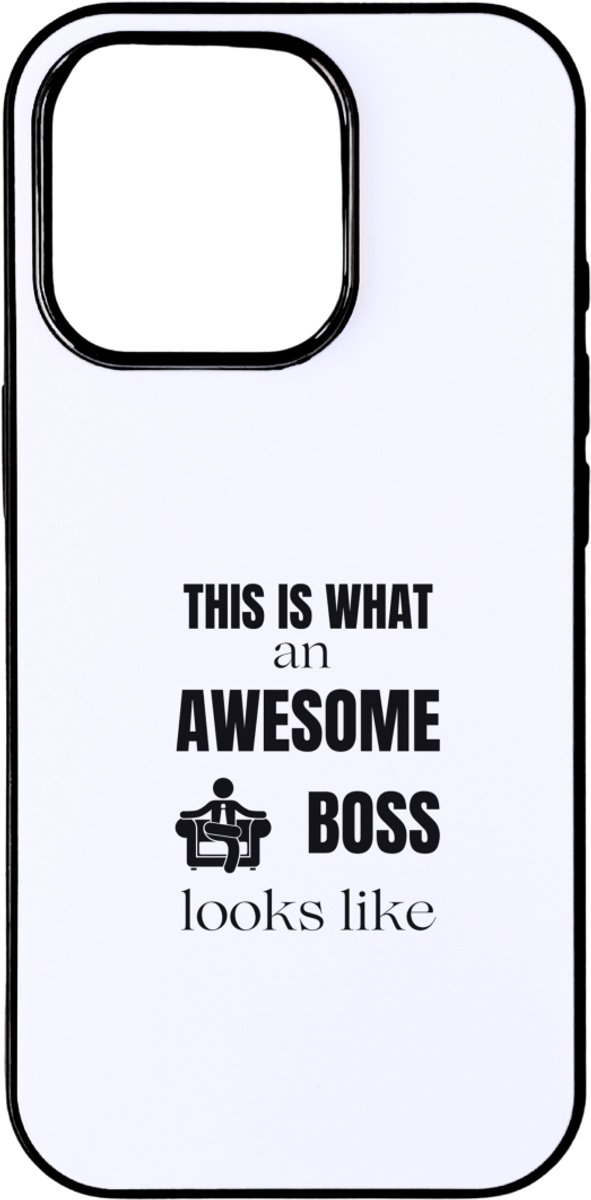 Hacebo® - this is what an awesome trainer looks like telefoonhoesje - Trainer - cadeau trainer - telefoonhoesjes - cadeau - coach cadeau - bedankt voor alles - hoesje geschikt voor iPhone 16 Pro