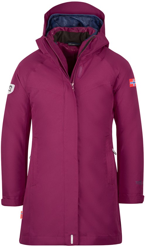 Trollkids Senja Manteau Veste Violet 164 cm Garçon
