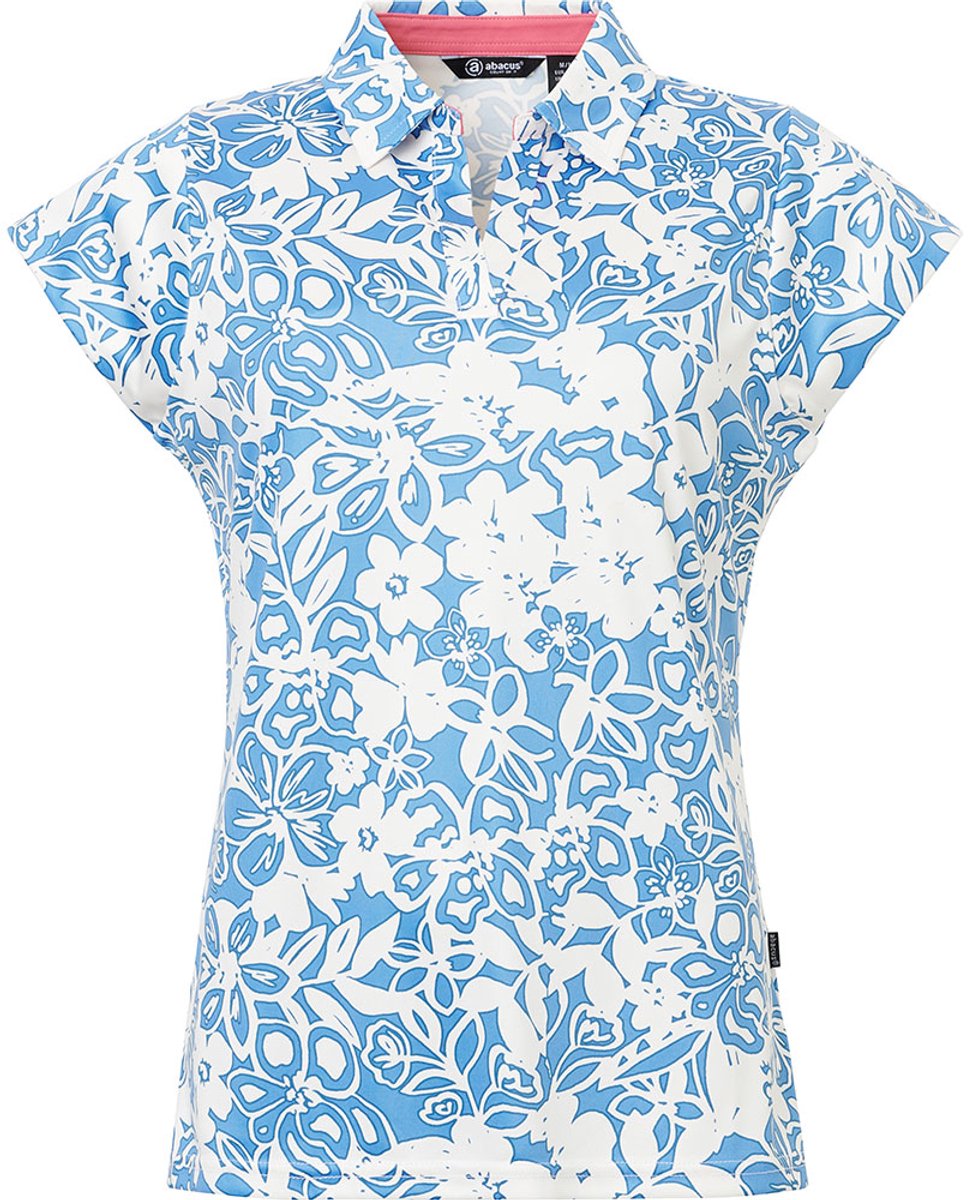 Abacus Golf Victoria Dames T-shirt Met Korte Mouwen Blauw S Vrouw