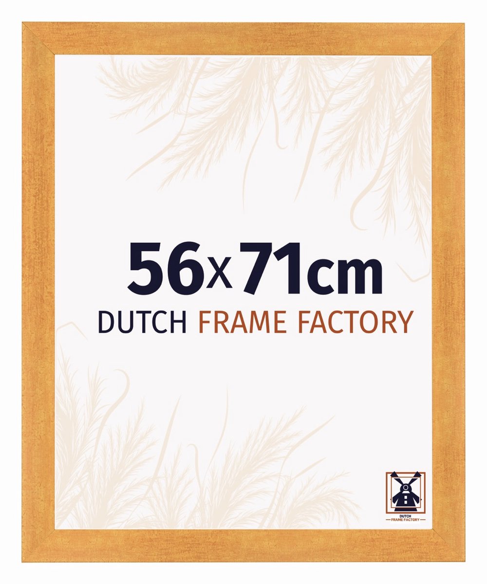 Dutch Frame Factory Fotolijst 56x71 cm - MDF - Oranje - Praag