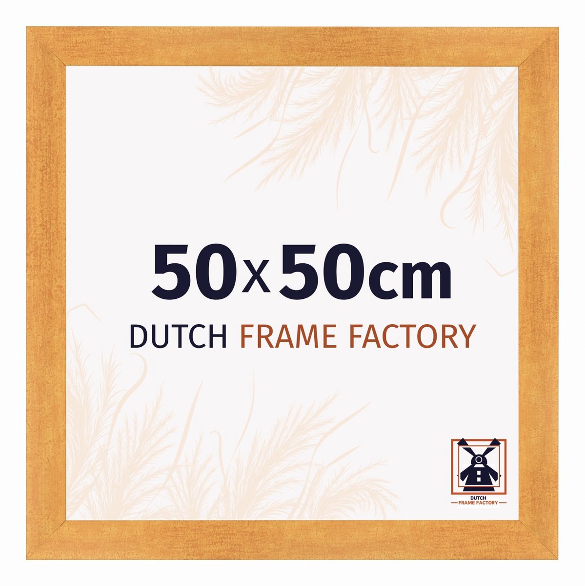 Dutch Frame Factory Fotolijst 50x50 cm - MDF - Oranje - Praag