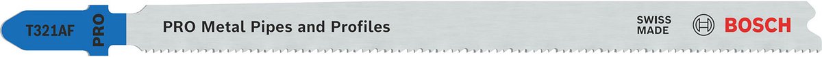 BOSCH - Decoupeerzaagblad - T321AF - PRO Metal - 132 mm - Voor buizen en profielen - 2 stuks
