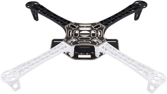 Allecto plus - RC Drone Frame Kit, Quadcopter frame met geïntegreerde PCB-board, ideaal voor F450 drones