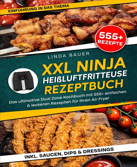 XXL Ninja Heißluftfritteuse Rezeptbuch - cover