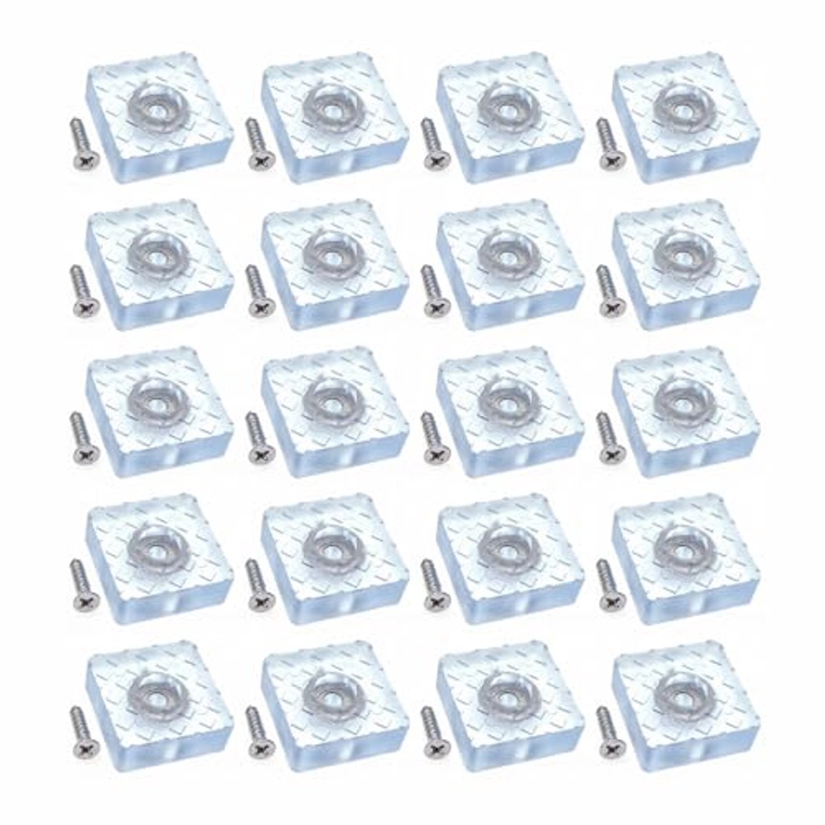 Non-slip Silent Rubber Chair Leg Pads 30mm - Durable Floor Protectors