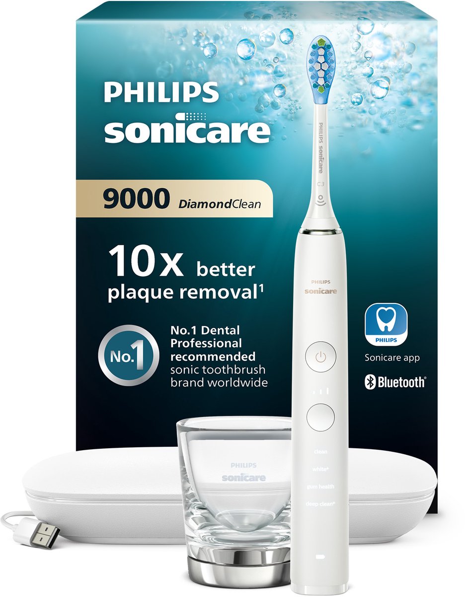 Philips Sonicare DiamondClean HX9911/27 - Elektrische tandenborstel - Wit